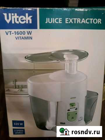 Соковыжималка vitek VT-1600 Тольятти - изображение 1