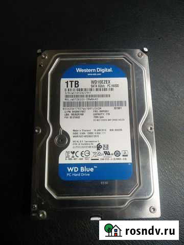 1 тб Жесткий диск WD blue Екатеринбург - изображение 1