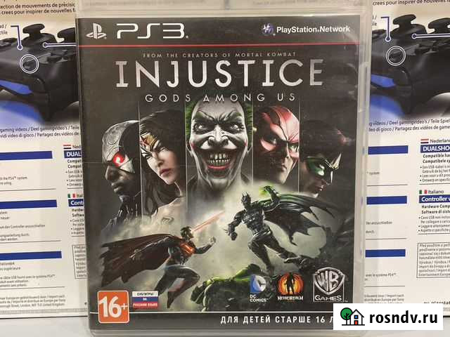 Injustice gods among us для sony ps3 Санкт-Петербург - изображение 1