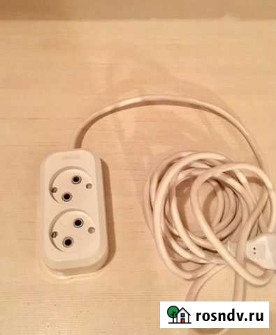 Удлинитель бытовой Makel два гнезда, 2,7м Видное - изображение 1