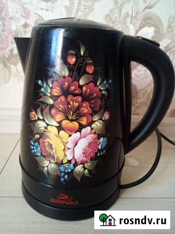 Чайник электрический Добрыня Хохлома, 1,8л Самара - изображение 1