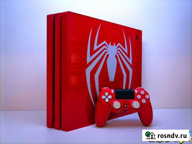 PS4 PRO Человек паук limited edition Новосибирск - изображение 1