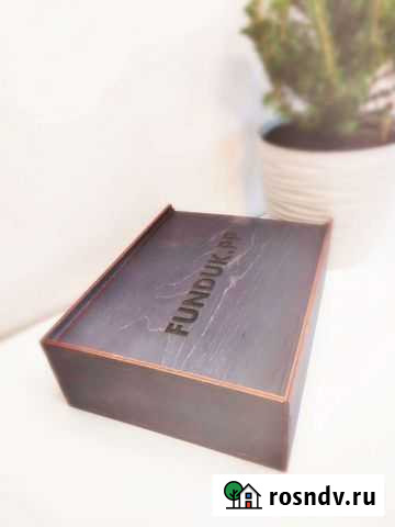 Коробка подарочная деревянная Уфа - изображение 1