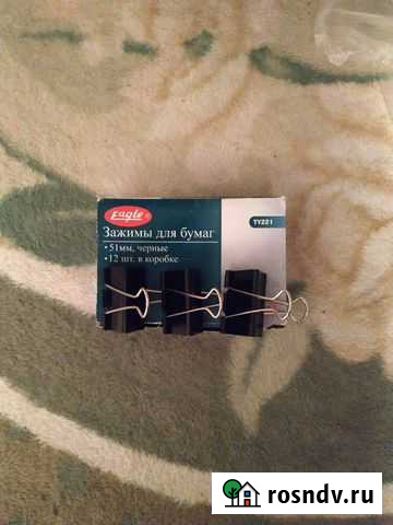 Зажимы большие упаковка 12 шт Белгород - изображение 1