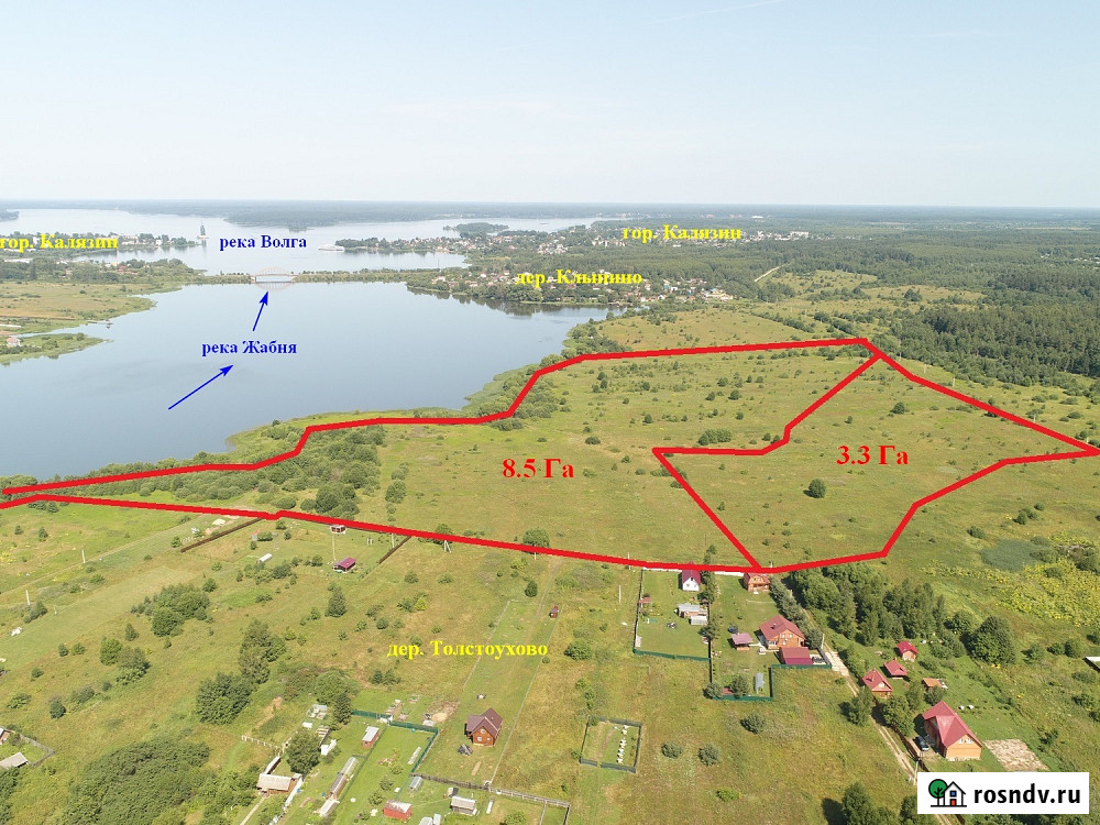 Участок СНТ, ДНП 1180 сот. на продажу в Калязине Калязин - изображение 1