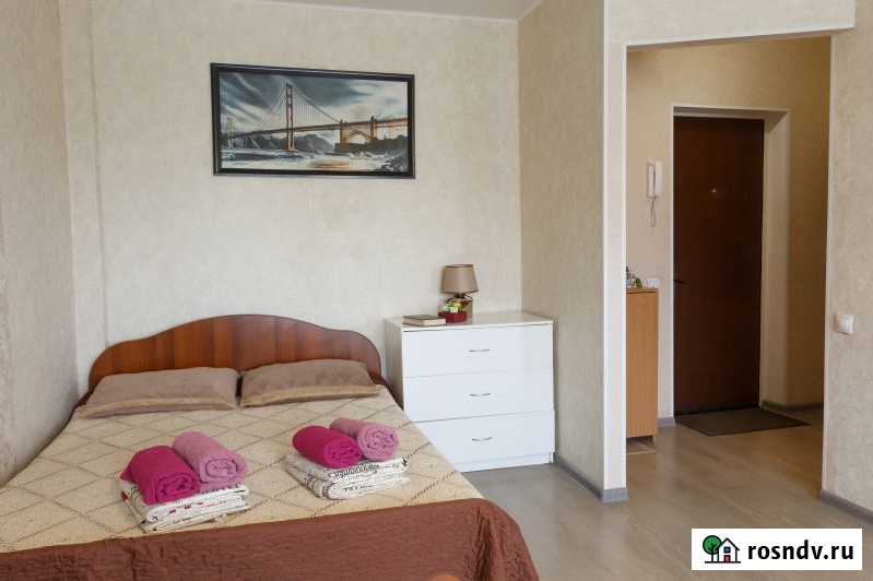 Квартира-студия, 32 м², 6/9 эт. в аренду посуточно в Смоленске Смоленск - изображение 3