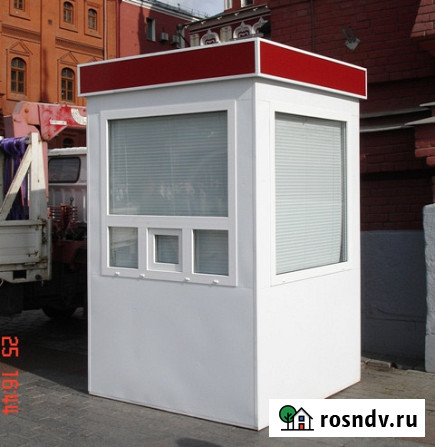 Пост охраны размеры 1, 5 м, новый в наличии и изготовление, цена эконом Москва - изображение 1