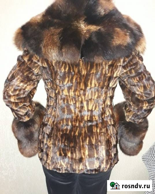 Продам стриженая норка, воротник и рукава писец Симферополь - изображение 2