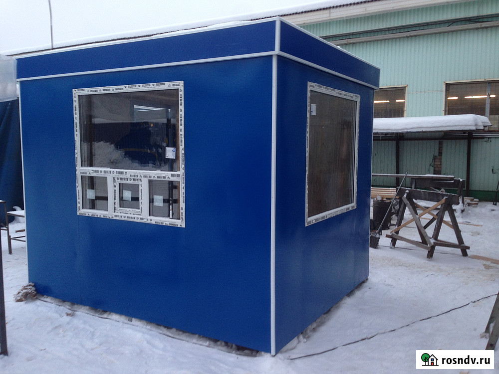 Пост охраны размер 2, 0х2, 0х2, 5 м, П-4 цена эконом, новый Москва - изображение 4