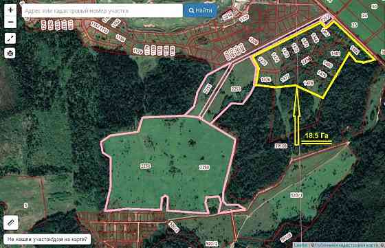 Участок СНТ, ДНП 1850 сот. на продажу в Санкт-Петербурге Санкт-Петербург