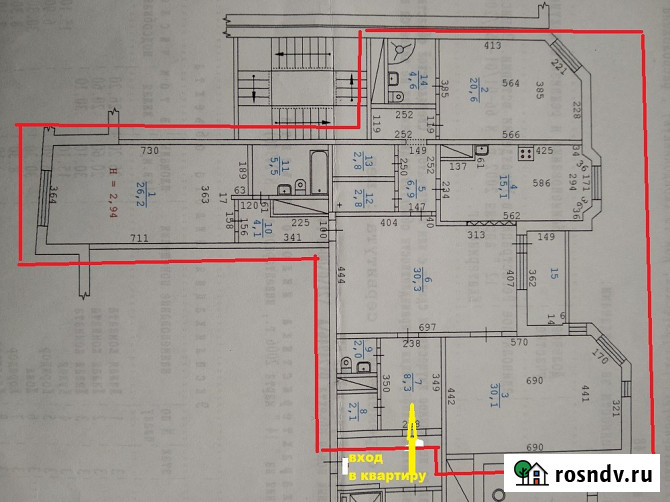 4-комнатная квартира, 161 м², 3/16 эт. на продажу в Екатеринбурге Екатеринбург - изображение 1