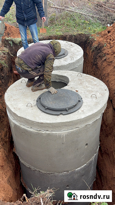 Сад, благоустройство Колодец под ключ. Выгребная яма, септик, сливная Оренбург - изображение 2