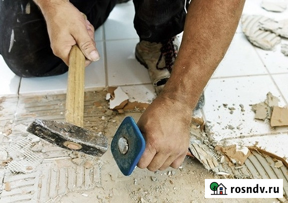 Демонтаж плитки, стен цена в Воронеже и Воронежская область Воронеж - изображение 1