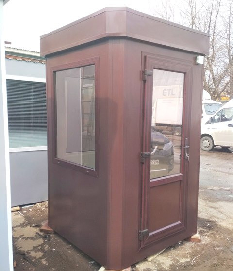 Будка охраны восьмигранная форма, 1 5х1, 5 м, доступная цена, изготовление Москва - изображение 3