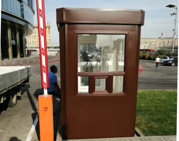 Будка охраны восьмигранная форма, 1 5х1, 5 м, доступная цена, изготовление Москва - изображение 2