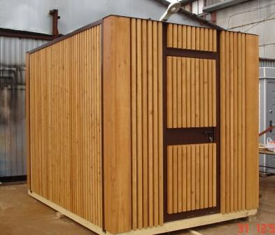 Киоск для торговли, Эко стиль, бруски лиственницы Москва - изображение 3