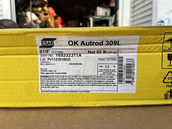 Куплю проволоку OK Autrod 309L Новосибирск - изображение 1