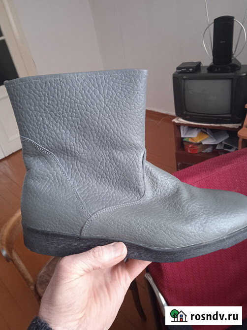 Продам новые зимние ботинки с натуральным мехом Красноярск - изображение 1