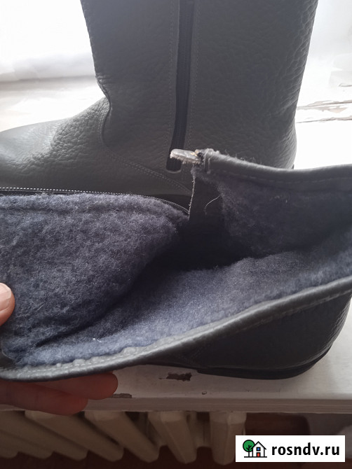 Продам новые зимние ботинки с натуральным мехом Красноярск - изображение 4