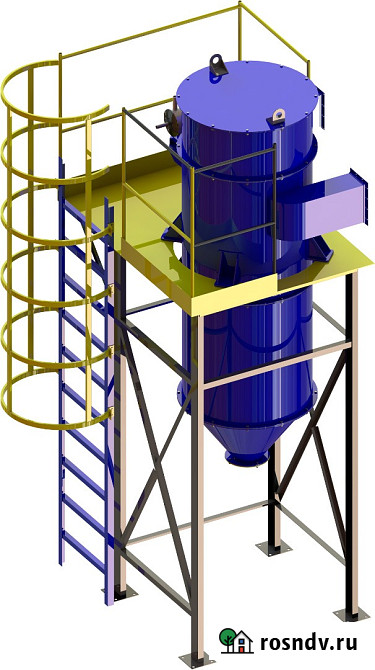 Рукавный фильтр циклонного типа ФРЦП1 Усмань - изображение 1