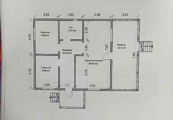 Дом 87.9 м² на участке 12.1 сот. на продажу в Некрасовском Ярославской области Некрасовское