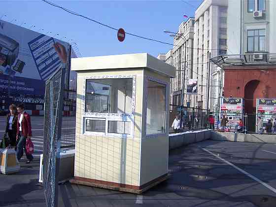 Аренда будки поста охраны 1, 5х1, 5х2, 5м Москва