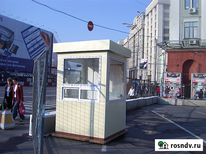 Аренда будки поста охраны 1, 5х1, 5х2, 5м Москва - изображение 1