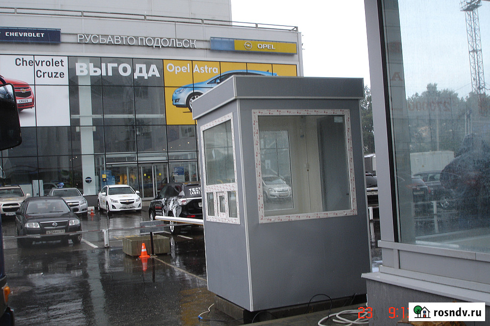 Аренда будки поста охраны 1, 5х1, 5х2, 5м Москва - изображение 3