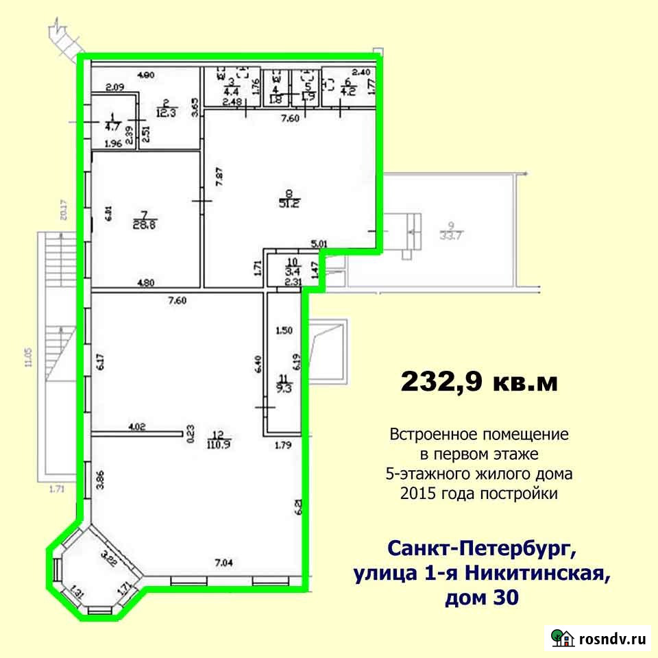 Универсальное нежилое помещение на 1-й Никитинской улице сдается в аренду Санкт-Петербург - изображение 4
