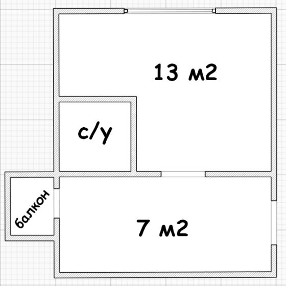 Квартира-студия, 23 м², 7/9 эт. на продажу в Томске Томск