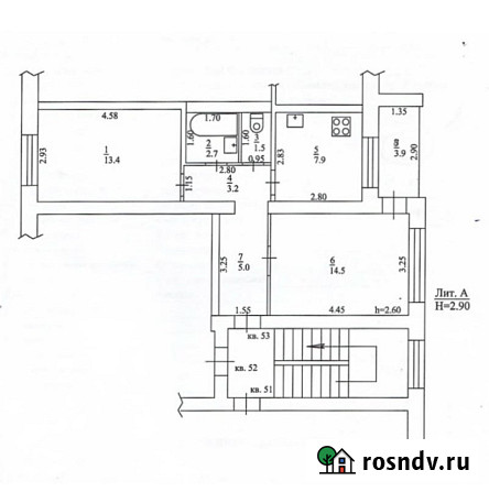 2-комнатная квартира, 48.2 м², 5/5 эт. на продажу в Армавире Армавир - изображение 5