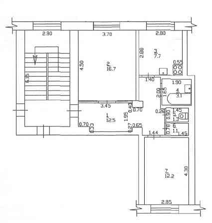 2-комнатная квартира, 54.6 м², 2/4 эт. на продажу в Армавире Армавир