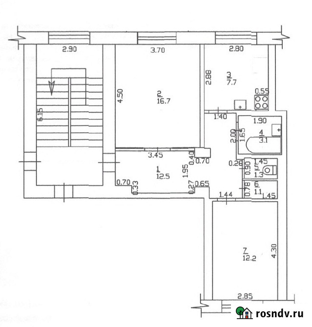 2-комнатная квартира, 54.6 м², 2/4 эт. на продажу в Армавире Армавир - изображение 4