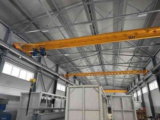 Аренда цеха 1500 м2 с кран-балкой на 10 тонн на отдельной территории 3500 кв м Санкт-Петербург