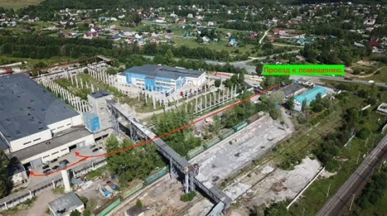 Аренда производственного цеха 8817 м2 c 4 кран-балками Санкт-Петербург