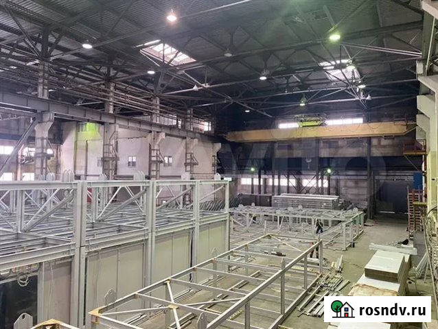 Аренда производственного цеха 8817 м2 c 4 кран-балками Санкт-Петербург - изображение 1
