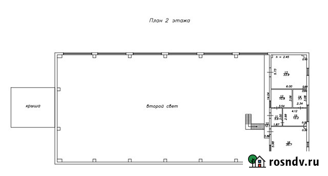 Аренда производственно-скласдкого помещения 850 м2 с кран-балкой на 5 т Санкт-Петербург - изображение 3