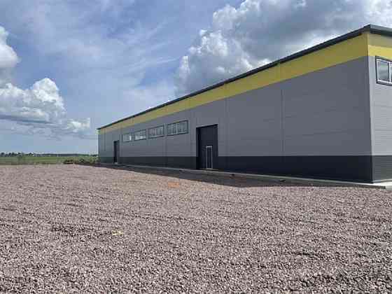 Аренда нового отапливаемого ангара 1440 кв м с кран-балкой 10 тонн Санкт-Петербург