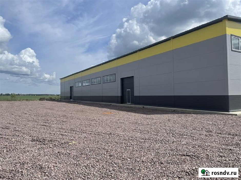 Аренда нового отапливаемого ангара 1440 кв м с кран-балкой 10 тонн Санкт-Петербург - изображение 1