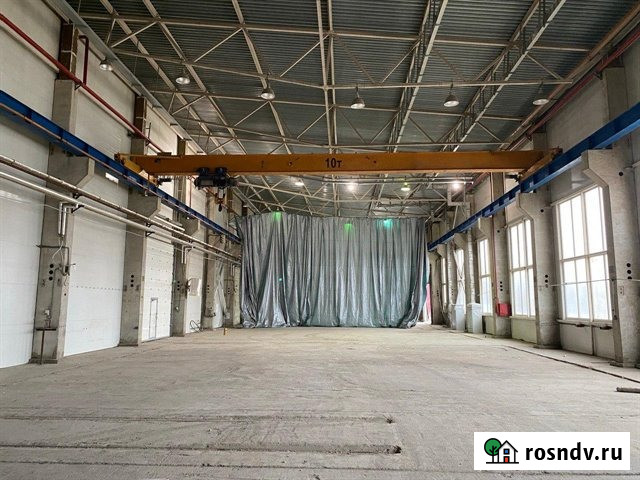 Аренда производственного помещения 1512 м2 с кран-балкой 10 тонн Санкт-Петербург - изображение 1