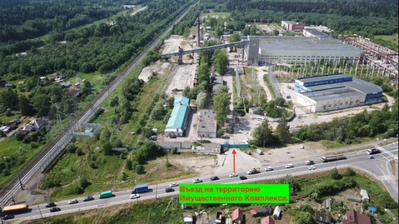 Аренда производственного цеха 8817 м2 c 4 кран-балками Санкт-Петербург