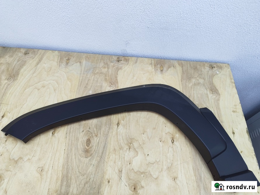 Расширитель передний левый Niva Travel (2020+) Молдинг наружный переднего крыла левый Екатеринбург - изображение 1