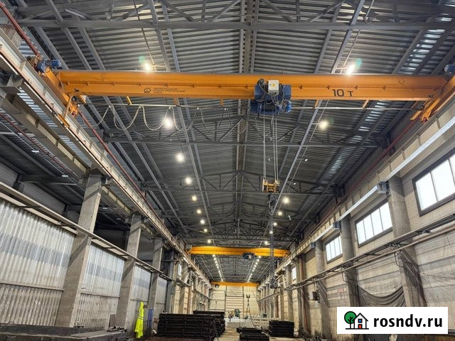 Производственно-складской комплекс 2500 м² c кран-балками на 10 т Санкт-Петербург - изображение 1