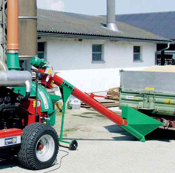 Винтовой конвейер Mus-Max (Австрия) с зерновой пушкой Усмань