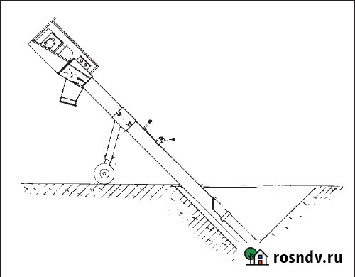 Винтовой конвейер Mus-Max (Австрия) с зерновой пушкой Усмань - изображение 4