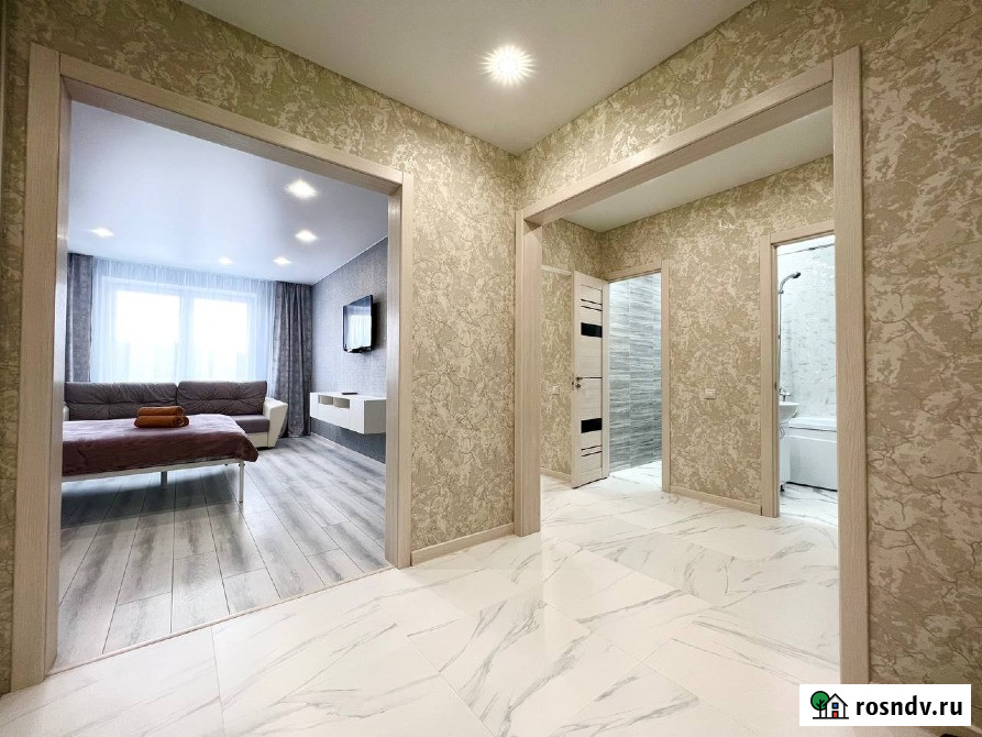 1-комнатная квартира, 44 м², 9/19 эт. в аренду посуточно в Калуге Калуга - изображение 2