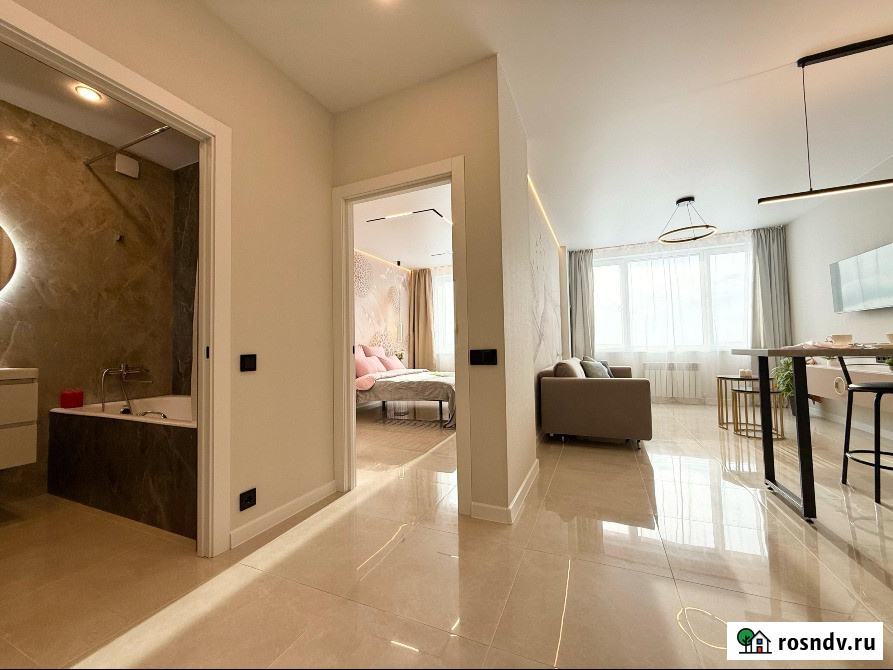 1-комнатная квартира, 44 м², 17/18 эт. в аренду посуточно в Калуге Калуга - изображение 2