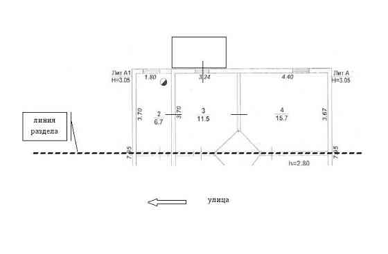 Дом 70 м² на участке 5 сот. на продажу в Боброве Бобров