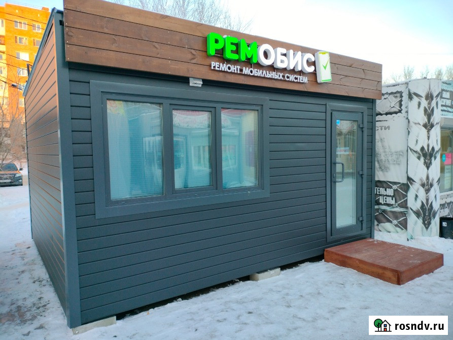 Торговый павильон, каркасный, 20 м2 Омск - изображение 1