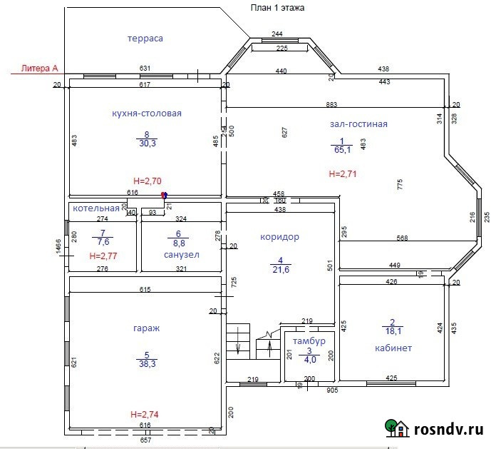 Коттедж 400 м² на участке 20 сот. на продажу в Полевском Полевской - изображение 1